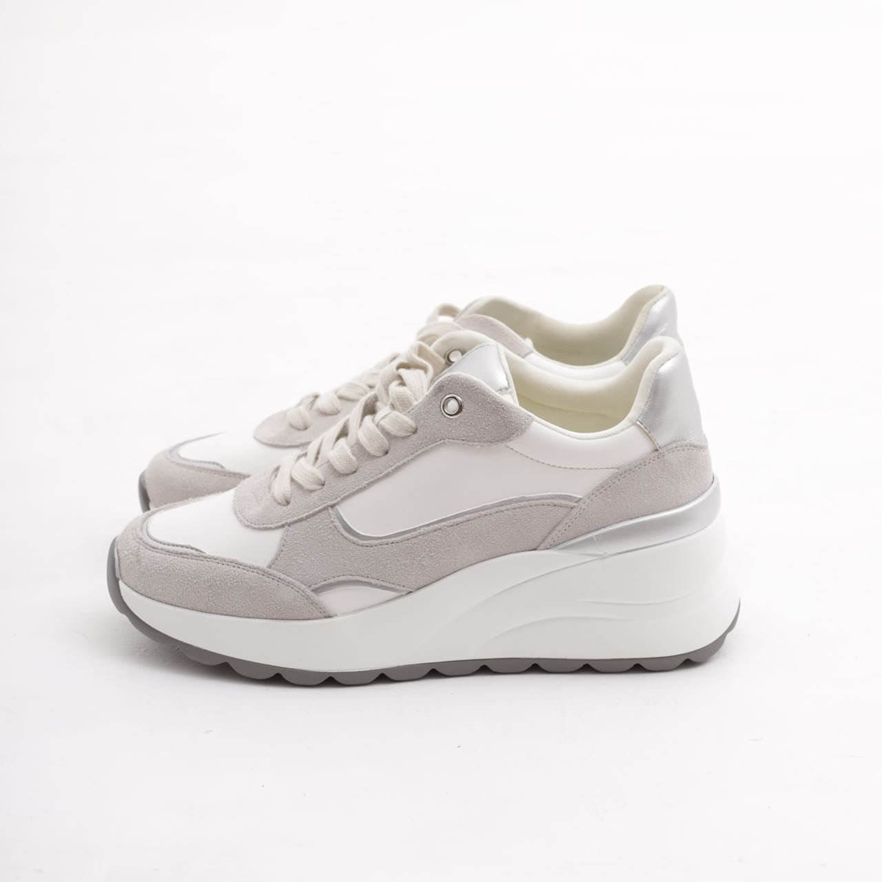 Scarpe Da Donna Ginnastica Sportive Sneaker Zeppa Para Platform MP2604-1
