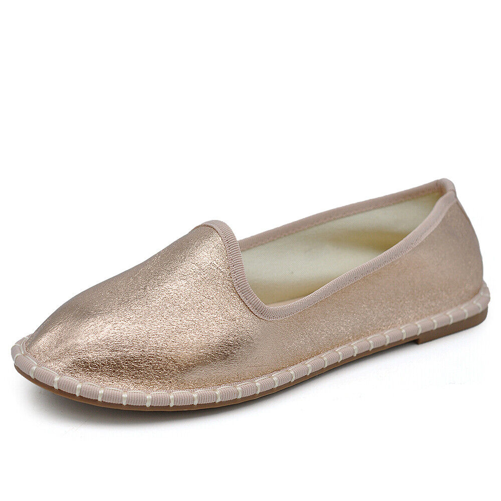 Ballerine Friulane Scarpe Veneziane Donna In Velluto o ecopelle laminato M526