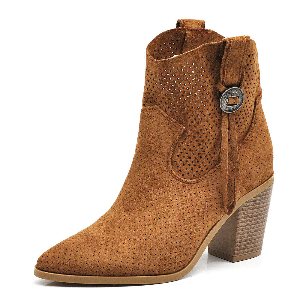 Scarpe da Donna Stivali Stivaletti Camperos Texani Primaverili Estivi WS106