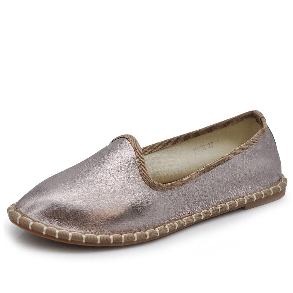 Ballerine Friulane Scarpe Veneziane Donna In Velluto o ecopelle laminato M526