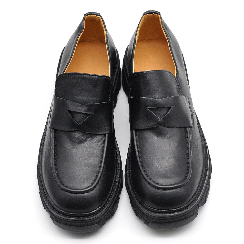 Scarpe Da Donna Mocassini Loafer Slip On Con Platform MP407