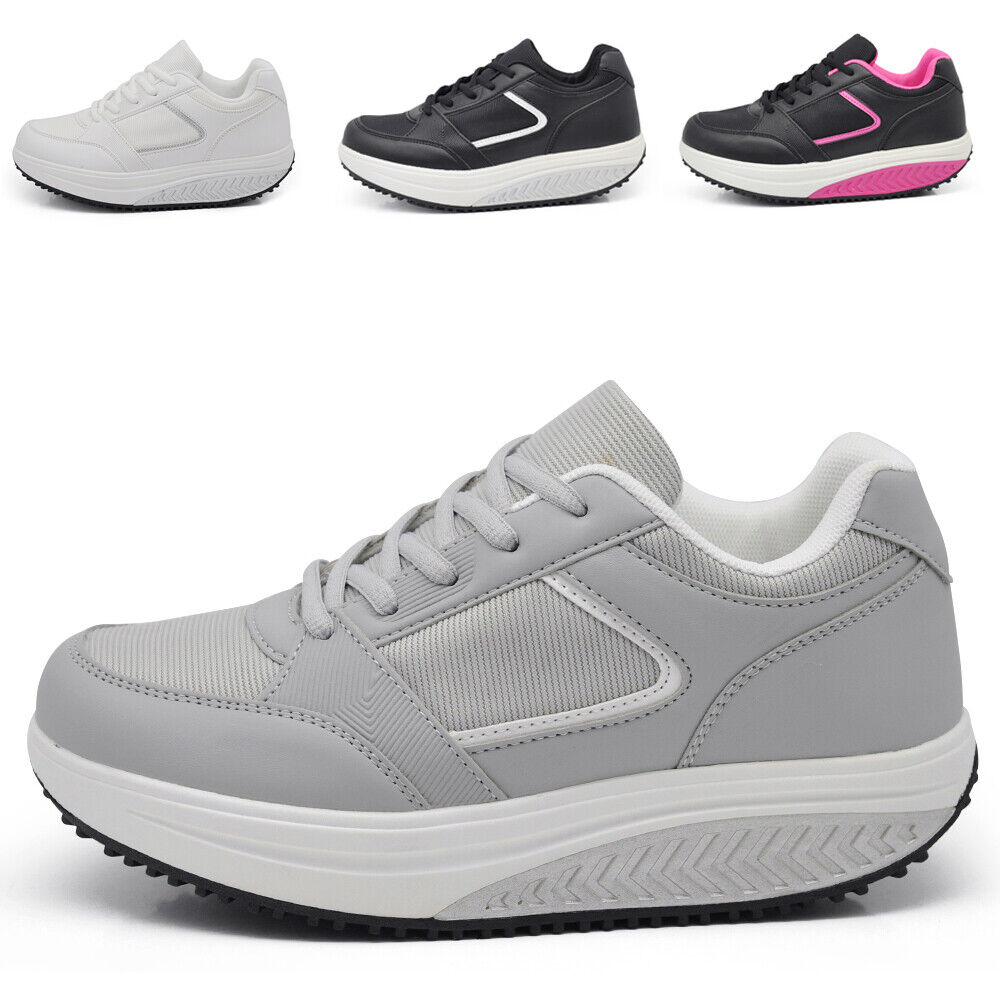 Sneakers Scarpe Da Ginnastica Basculanti Sportive Comode Camminare Donna 3625