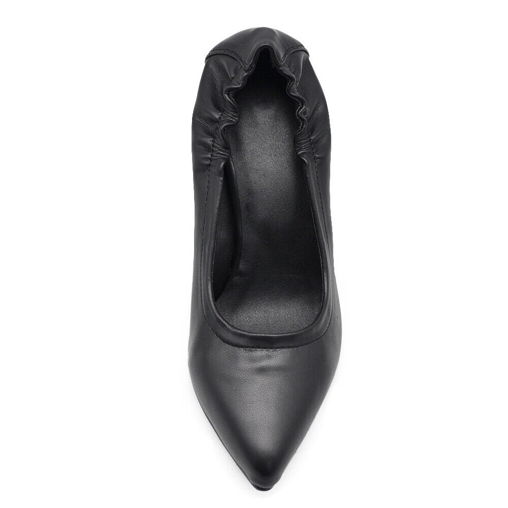 Décolleté Scarpe Da Donna Con Tacco Cerimonia Sposa Elasticizzato 7.5cm MP413-11