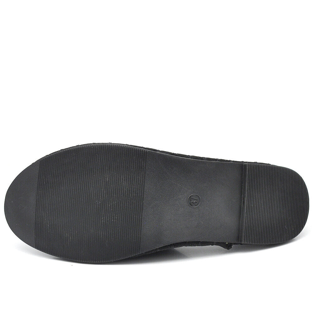 Ballerine Friulane Scarpe Veneziane Donna In Velluto o ecopelle laminato M526