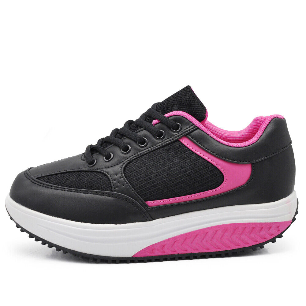 Sneakers Scarpe Da Ginnastica Basculanti Sportive Comode Camminare Donna 3625