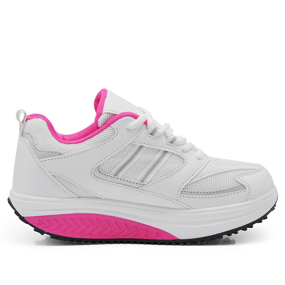 Sneakers Scarpe Da Ginnastica Basculanti Sportive Comode Camminare Donna 3625