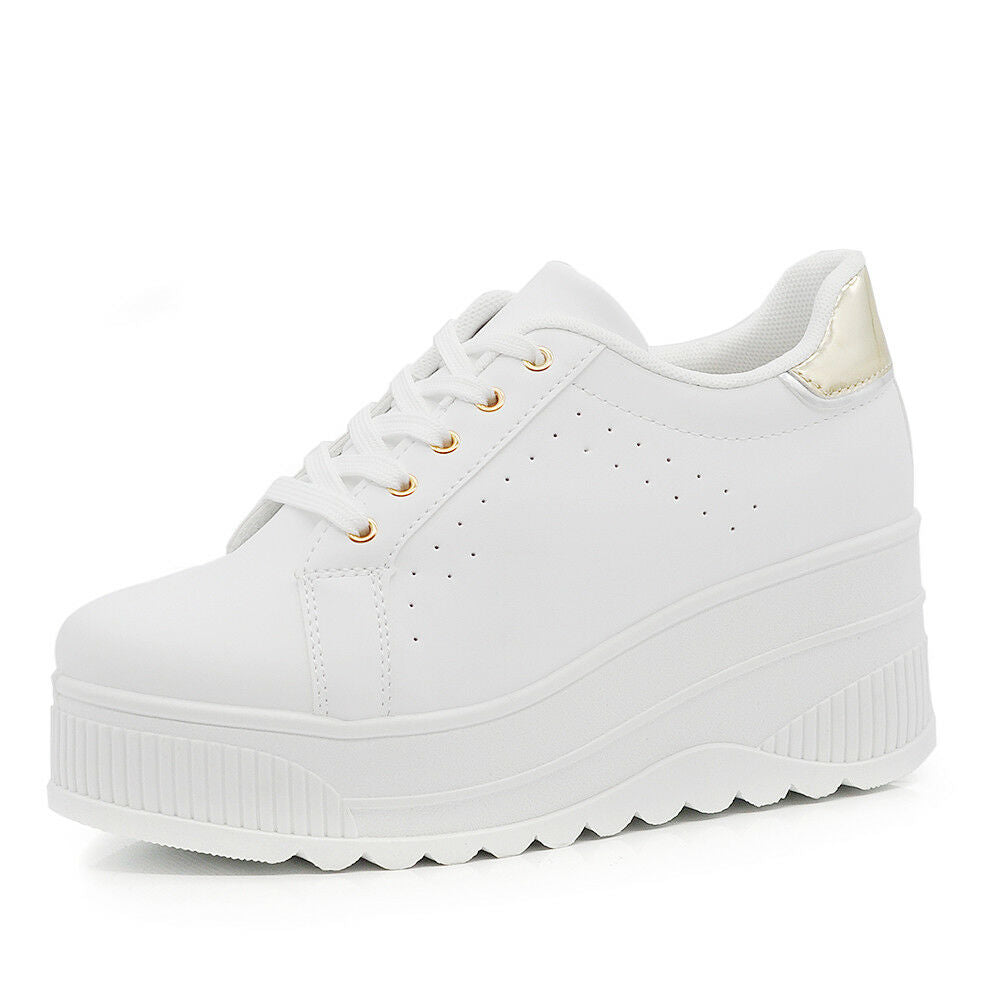 Scarpe Da Donna Ginnastica Sportive Sneaker Zeppa Para Platform 900-1