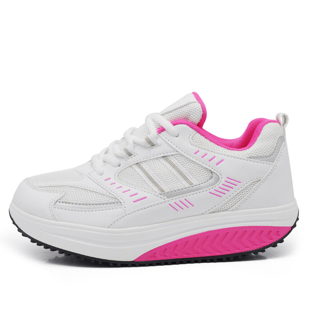 Sneakers Scarpe Da Ginnastica Basculanti Sportive Comode Camminare Donna 3625