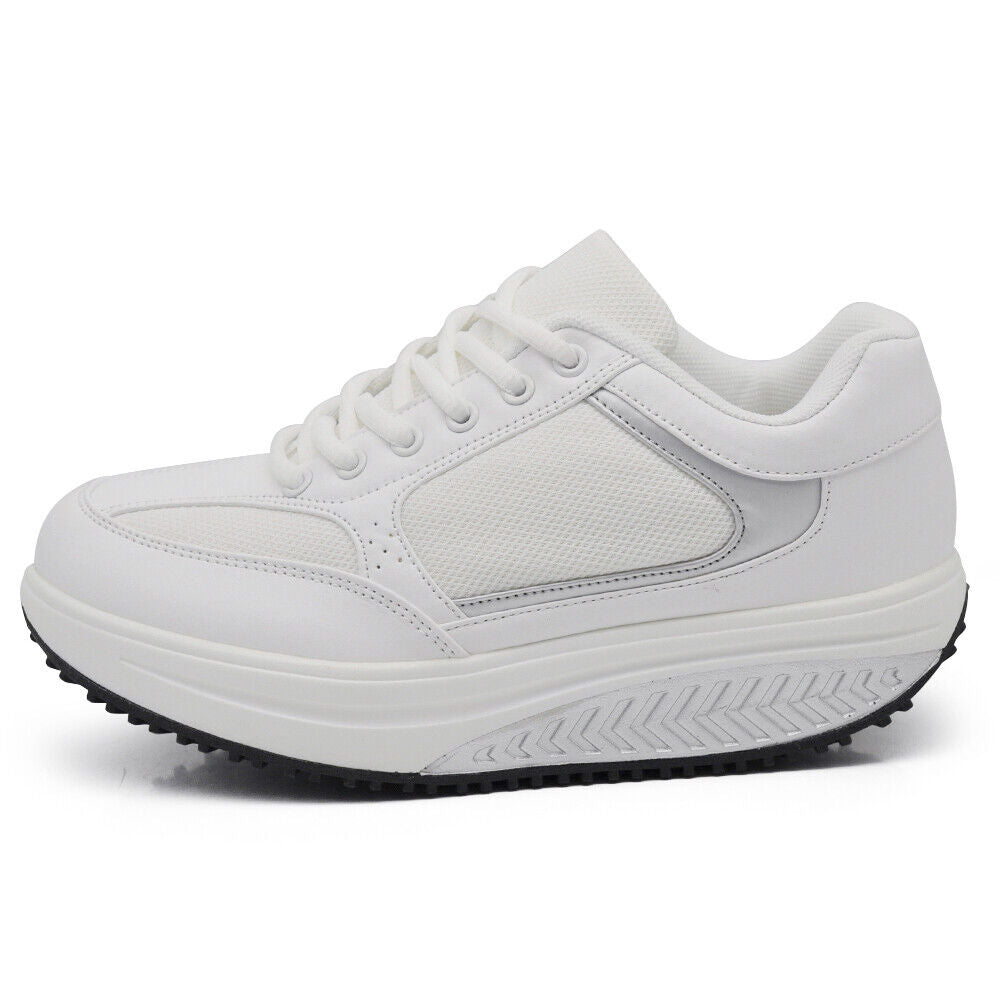 Sneakers Scarpe Da Ginnastica Basculanti Sportive Comode Camminare Donna 3625