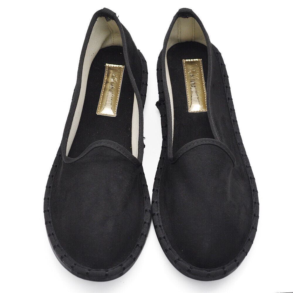 Ballerine Friulane Scarpe Veneziane Donna In Velluto o ecopelle laminato 608