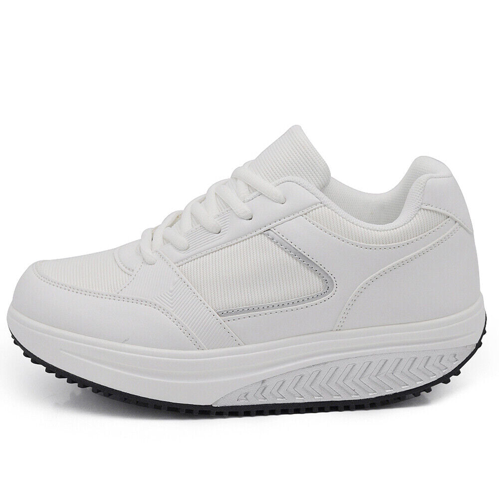 Sneakers Scarpe Da Ginnastica Basculanti Sportive Comode Camminare Donna 3625
