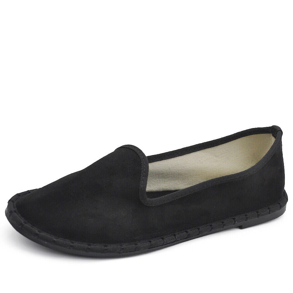 Ballerine Friulane Scarpe Veneziane Donna In Velluto o ecopelle laminato 608