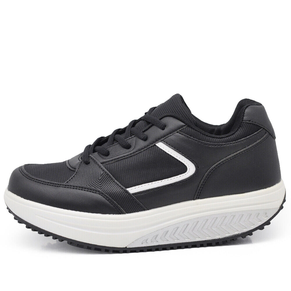 Sneakers Scarpe Da Ginnastica Basculanti Sportive Comode Camminare Donna 3625