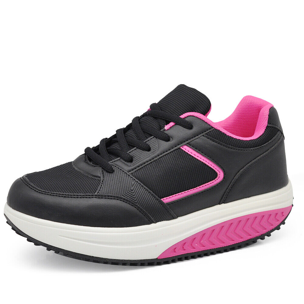 Sneakers Scarpe Da Ginnastica Basculanti Sportive Comode Camminare Donna 3625