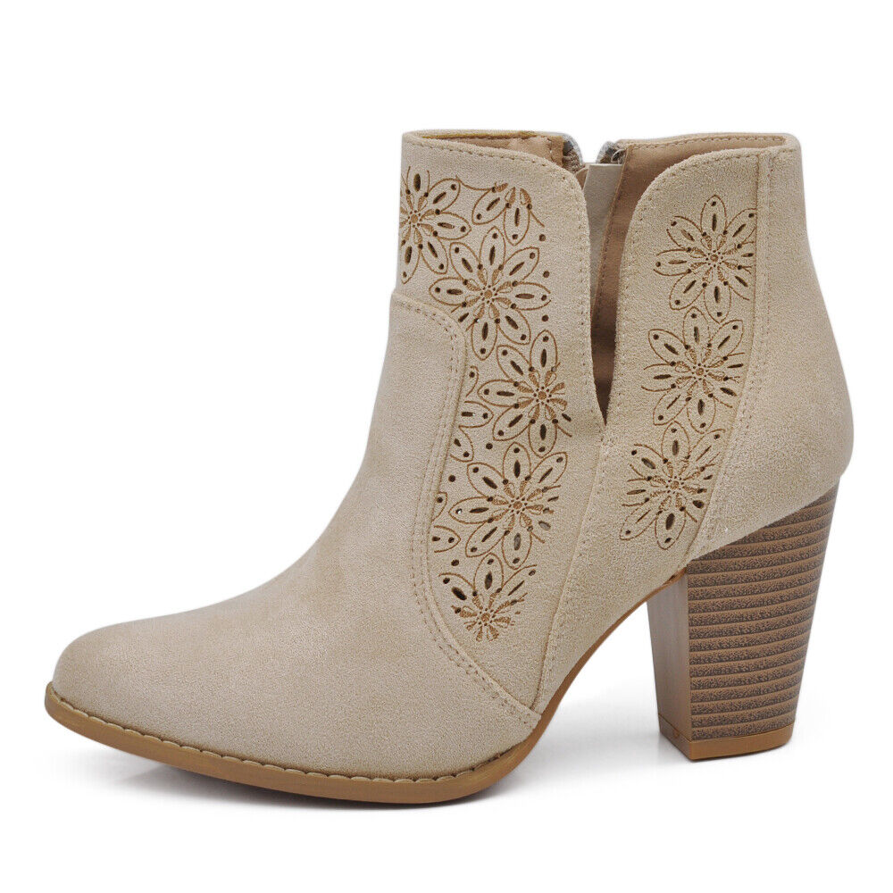 Scarpe da Donna Stivali Stivaletti Camperos Texani Primaverili Estivi D8105