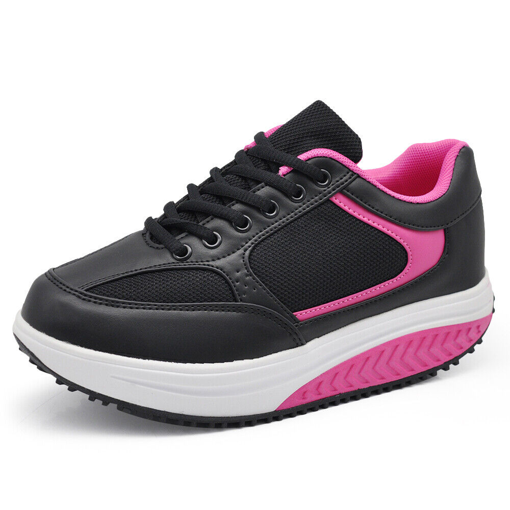Sneakers Scarpe Da Ginnastica Basculanti Sportive Comode Camminare Donna 3625