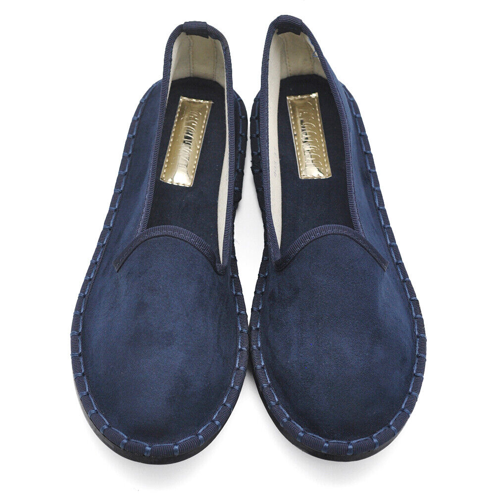 Ballerine Friulane Scarpe Veneziane Donna In Velluto o ecopelle laminato 608