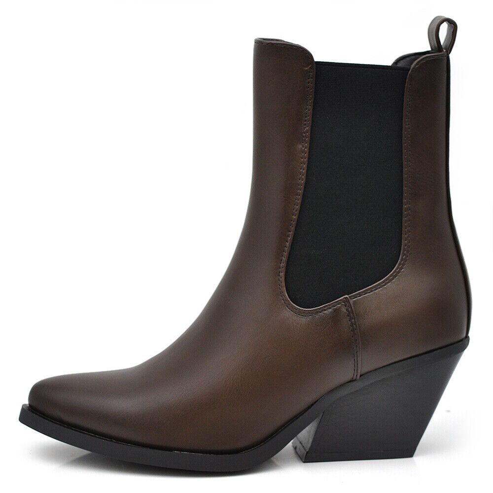 IF FASHION Stivali Stivaletti Da Donna Texani Cowboy Cowgirl MP626