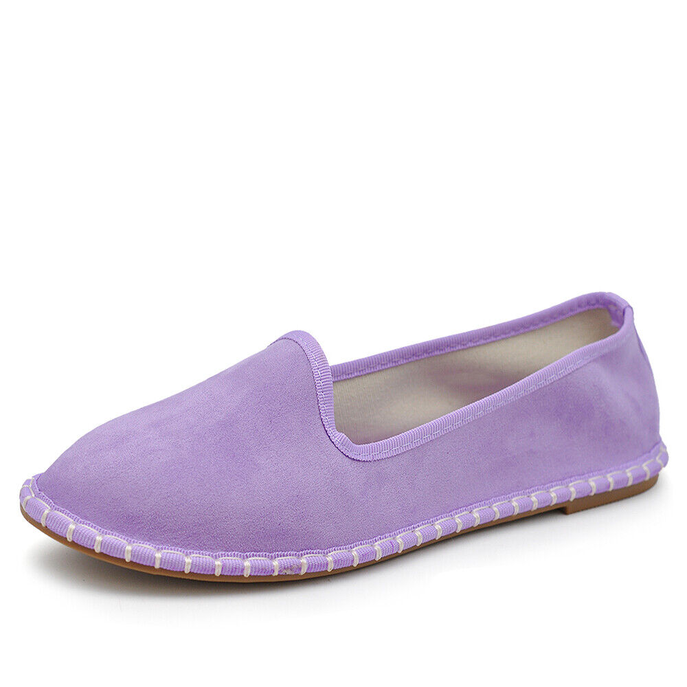 Ballerine Friulane Scarpe Veneziane Donna In Velluto o ecopelle laminato M526