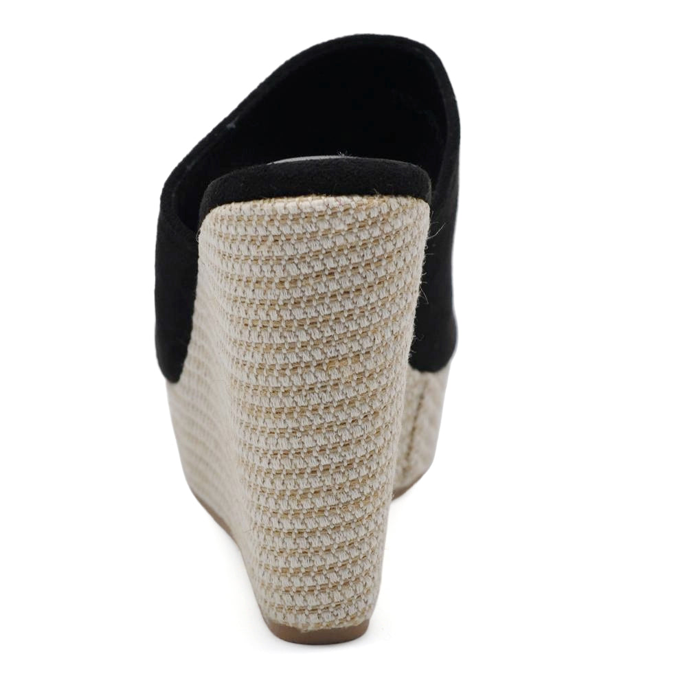 Scarpe Sandali Ciabatte Zoccoli Da Donna Con Zeppe Donna Estive Eleganza e Comfort Suede Z7212-02