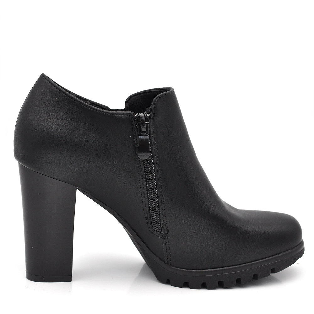 Stivaletti Scarponcini Scarpe Da Donna Francesine Tacco Vintage Elastico CH2285