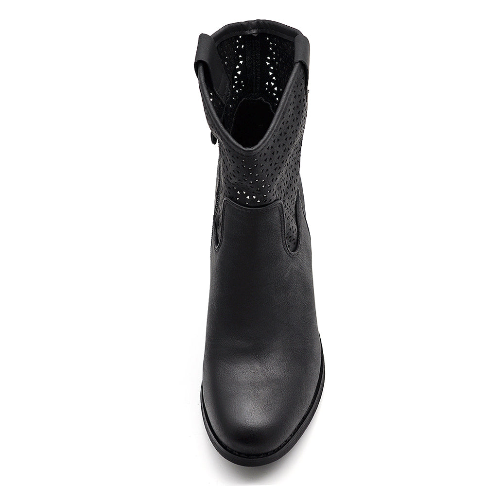 IF Fashion Tronchetto Primavera Estate Traforato Alla Caviglia G633