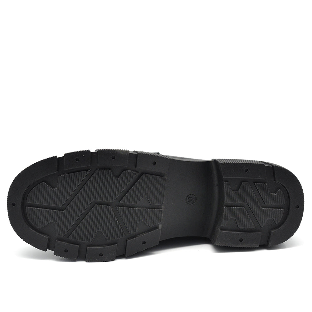 Scarpe Da Donna Mocassini Loafer Slip On Con Platform GH-810