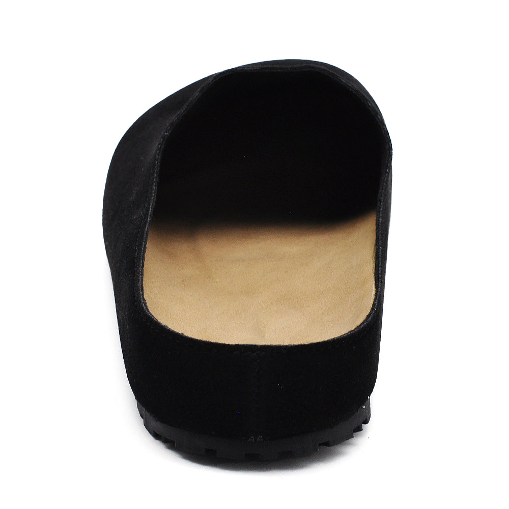 Ciabatte Mule Pantofole in Scamoscio Sintetico Comode con Suola Antiscivolo Stile Minimal AD-130