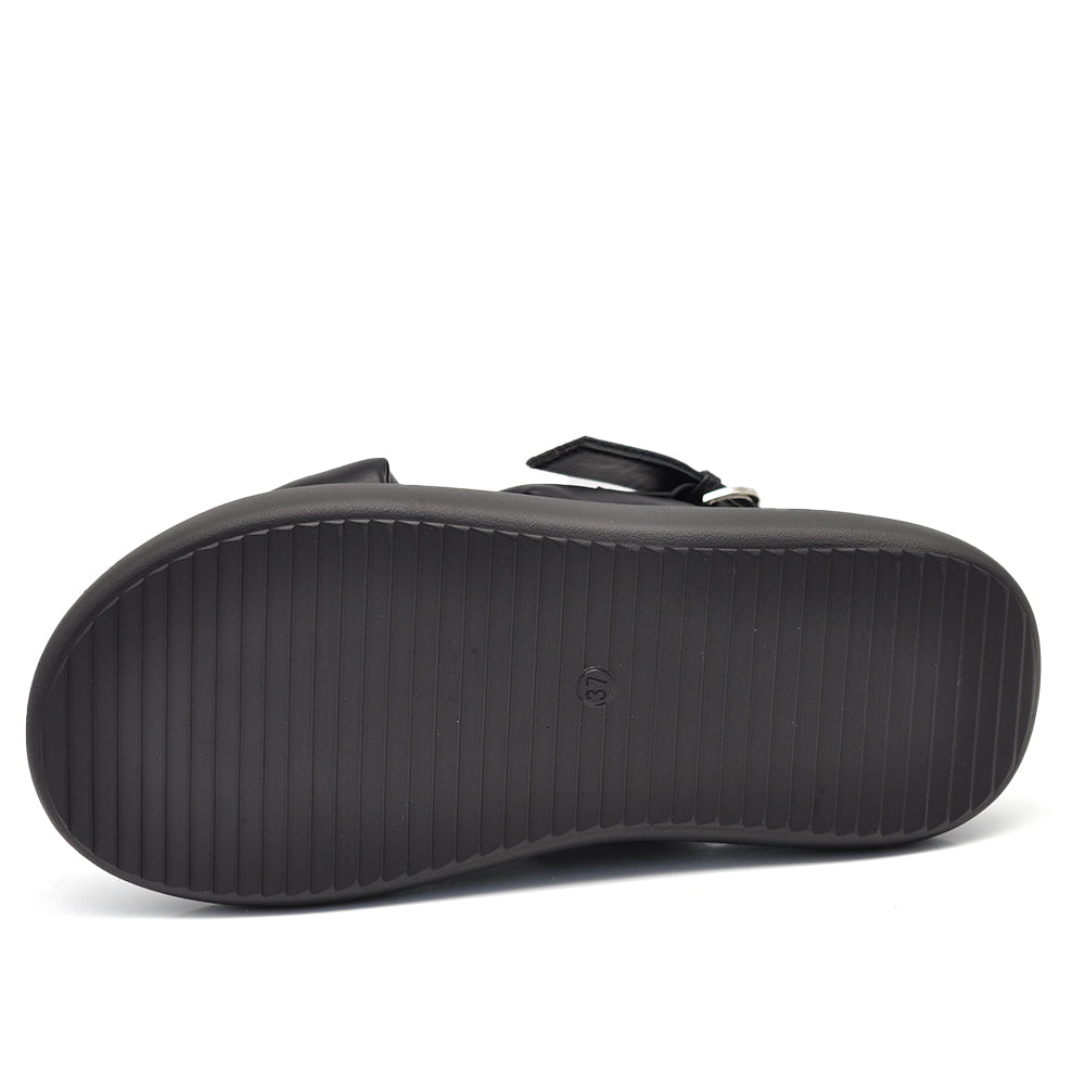 Scarpe Sandali Bassi Da Donna Con Platform Doppio Fondo Comodi e Alla Moda Fasce IncrocciateMP90018