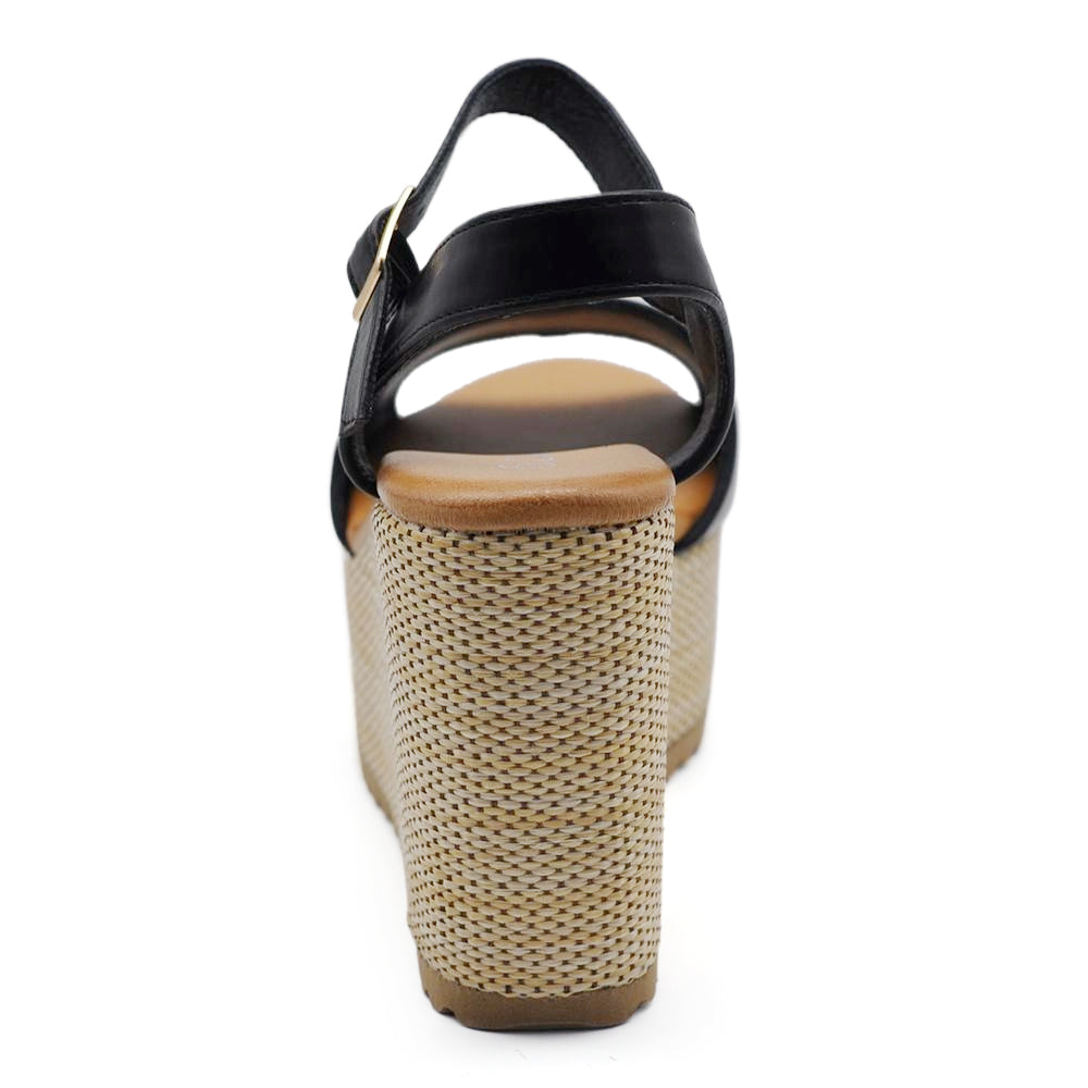 Sandali con Zeppa Donna Platform Eleganza e Comfort Estivo Z7479-09