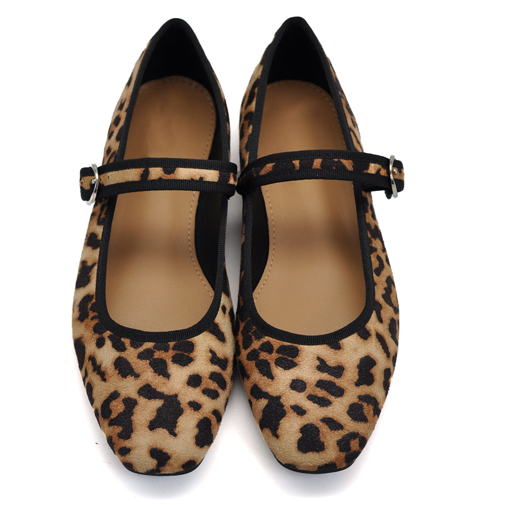 Ballerine Friulane Scarpe Veneziane con Cinturino Da Donna In Suede sintetico K263