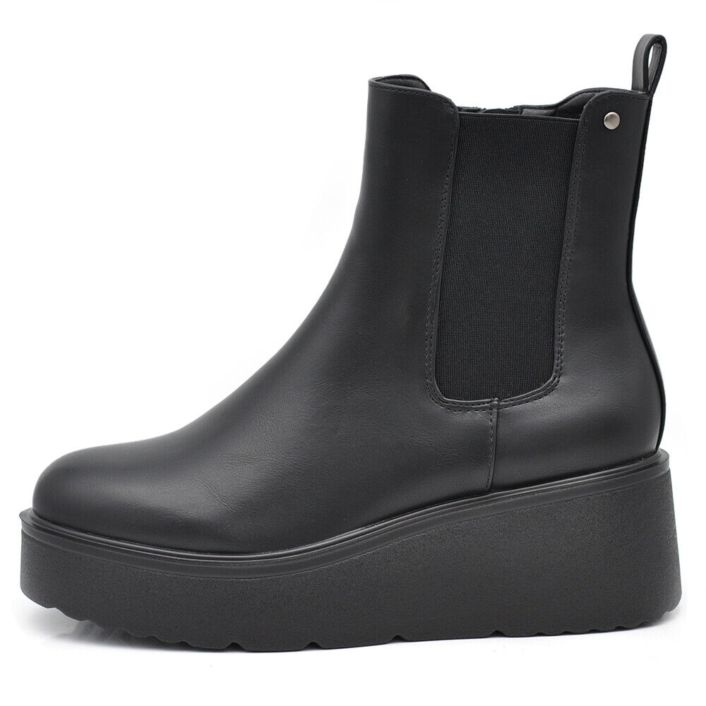 Scarpe Stivaletti Da Donna Con Zeppa Platform XG110
