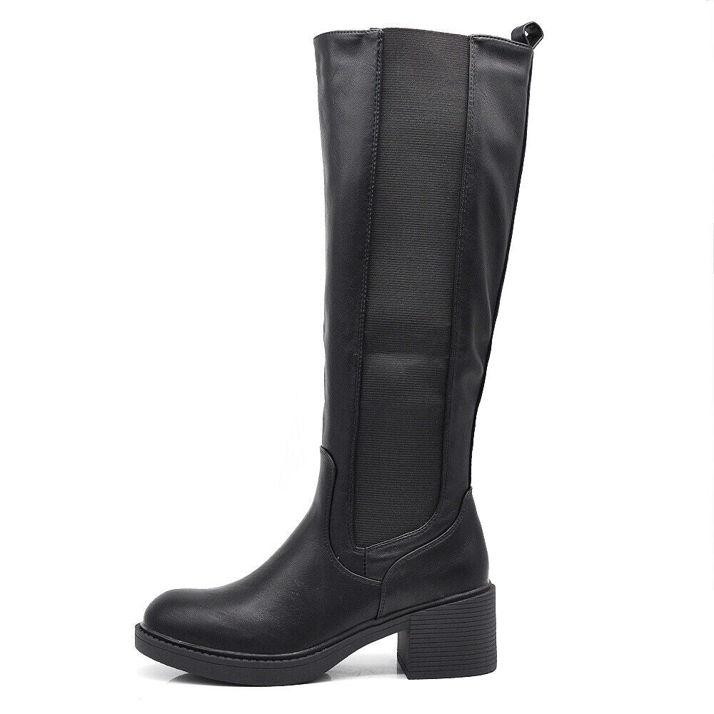 Stivali Cuissardes Nives Alti Sopra Il Ginocchio Elasticizzati - Foto 1