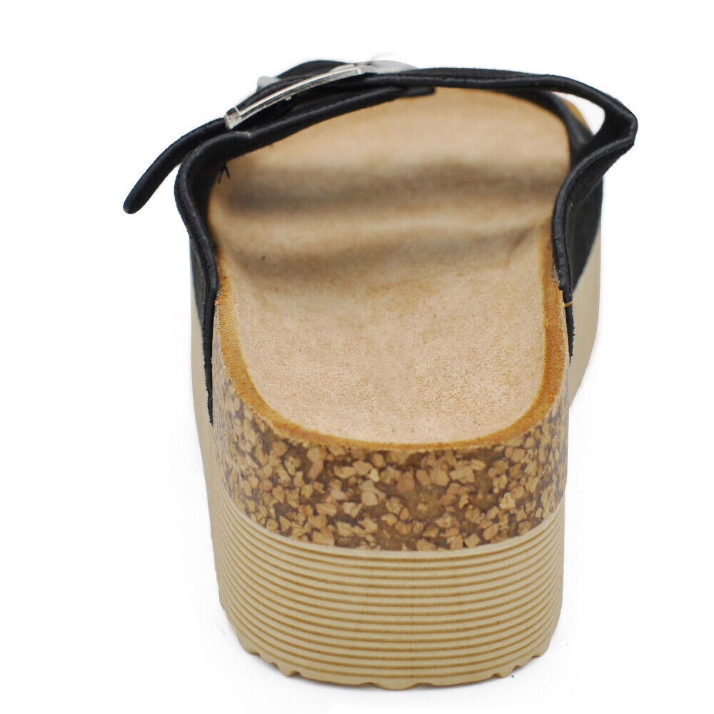 Scarpe Sandali Ciabatte Da Donna Con Fibbie Platform Zeppa SSS91