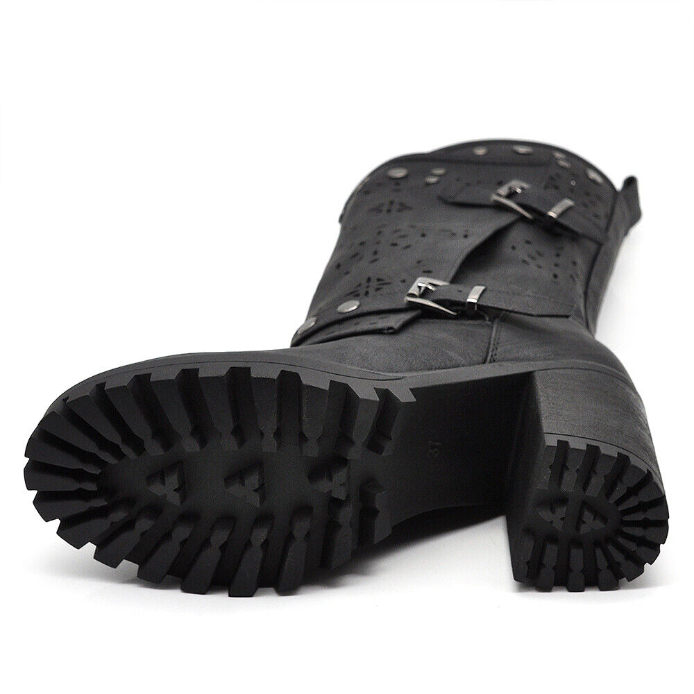 Stivali Stivaletti Tronchetti Primaverili Da Donna Tacco Plateau Platform 669