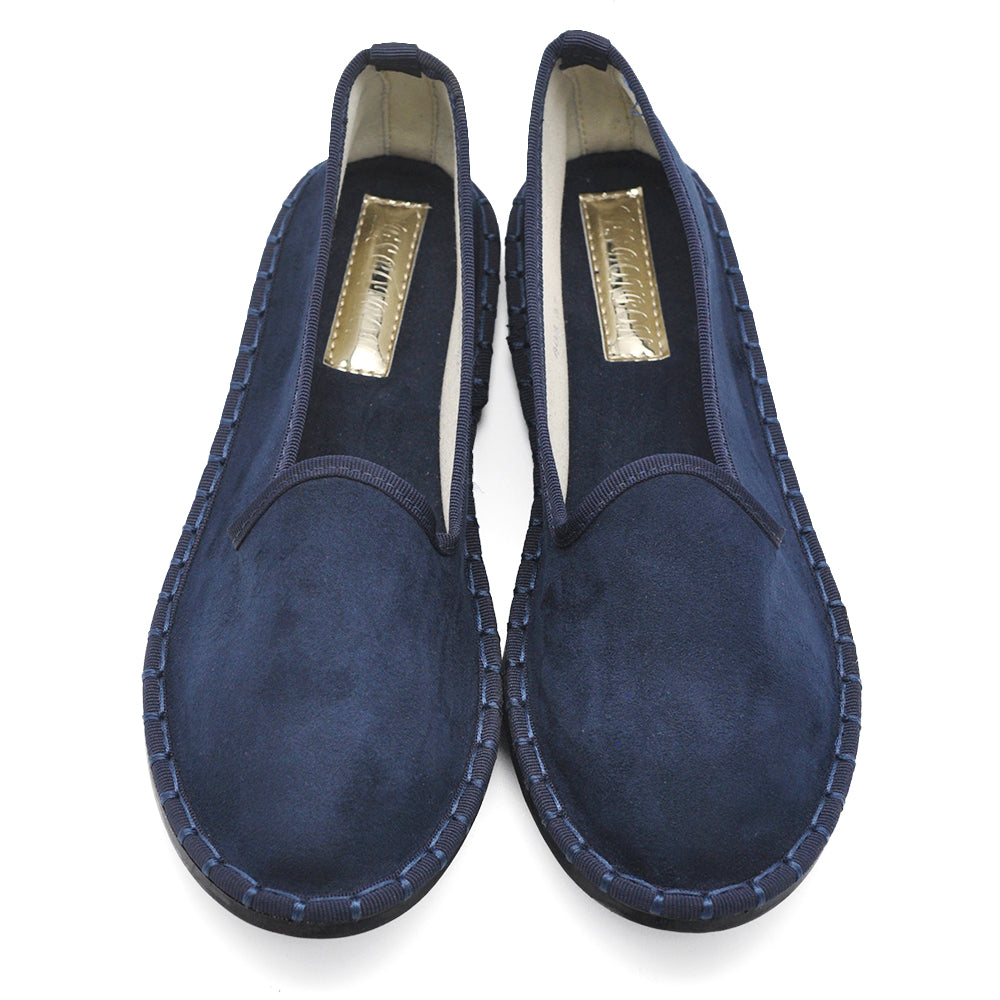 Ballerine Friulane Scarpe Veneziane Da Donna In Velluto Sintetico 608 M526