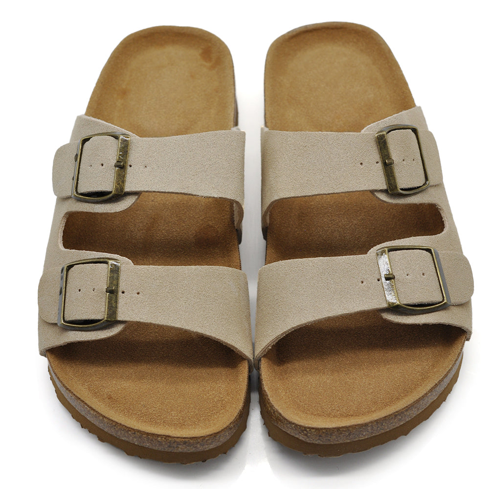Ciabatte donna con doppia fibbia regolabile – sandali comfort ergonomici estivi KMS5