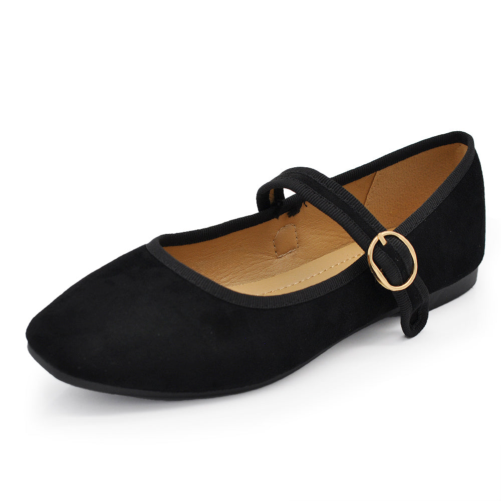 Ballerine Friulane Scarpe Veneziane con Cinturino Da Donna In Suede sintetico / Pelle sintetica 2023-2
