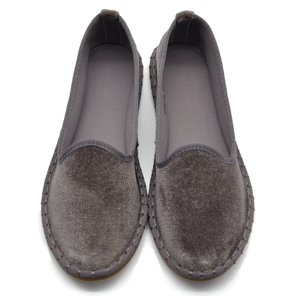Scarpe Friulane Veneziane Donna in Velluto – Mocassini Eleganti Artigianali
