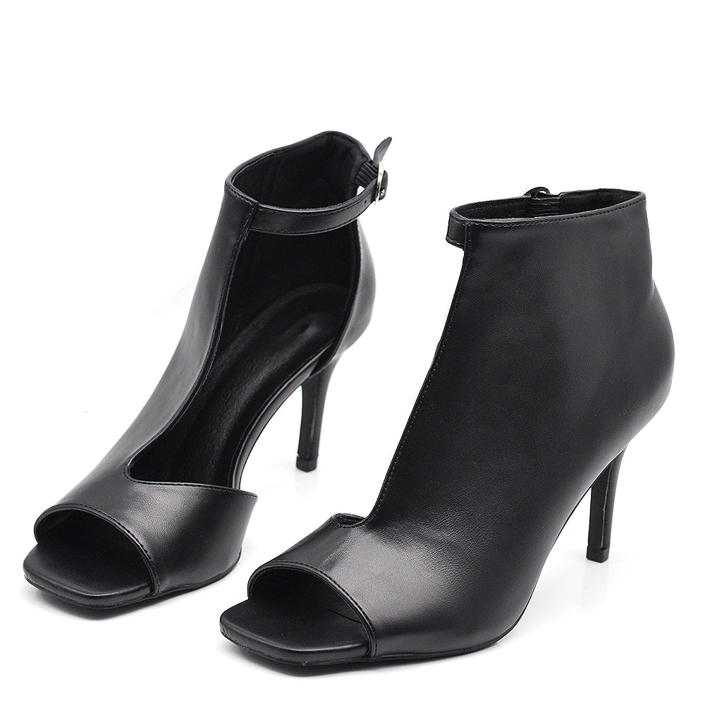 Scarpe Tronchetti Sandali Da Donna Con Tacco A Spillo Cerimonia Spuntati