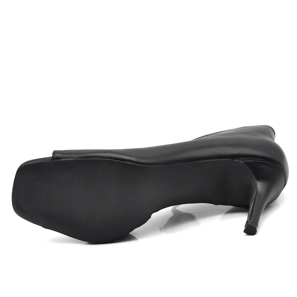Scarpe Tronchetti Sandali Da Donna Con Tacco A Spillo Cerimonia Spuntati