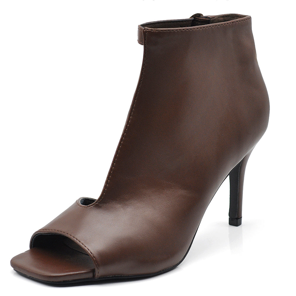 Scarpe Tronchetti Sandali Da Donna Con Tacco A Spillo Cerimonia Spuntati