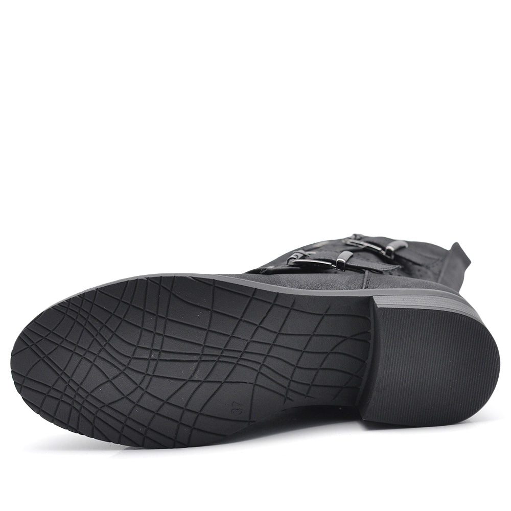 Stivali Scarpe Stivaletti Anfibi Motociclista Primaverili Estivi Da Donna G697