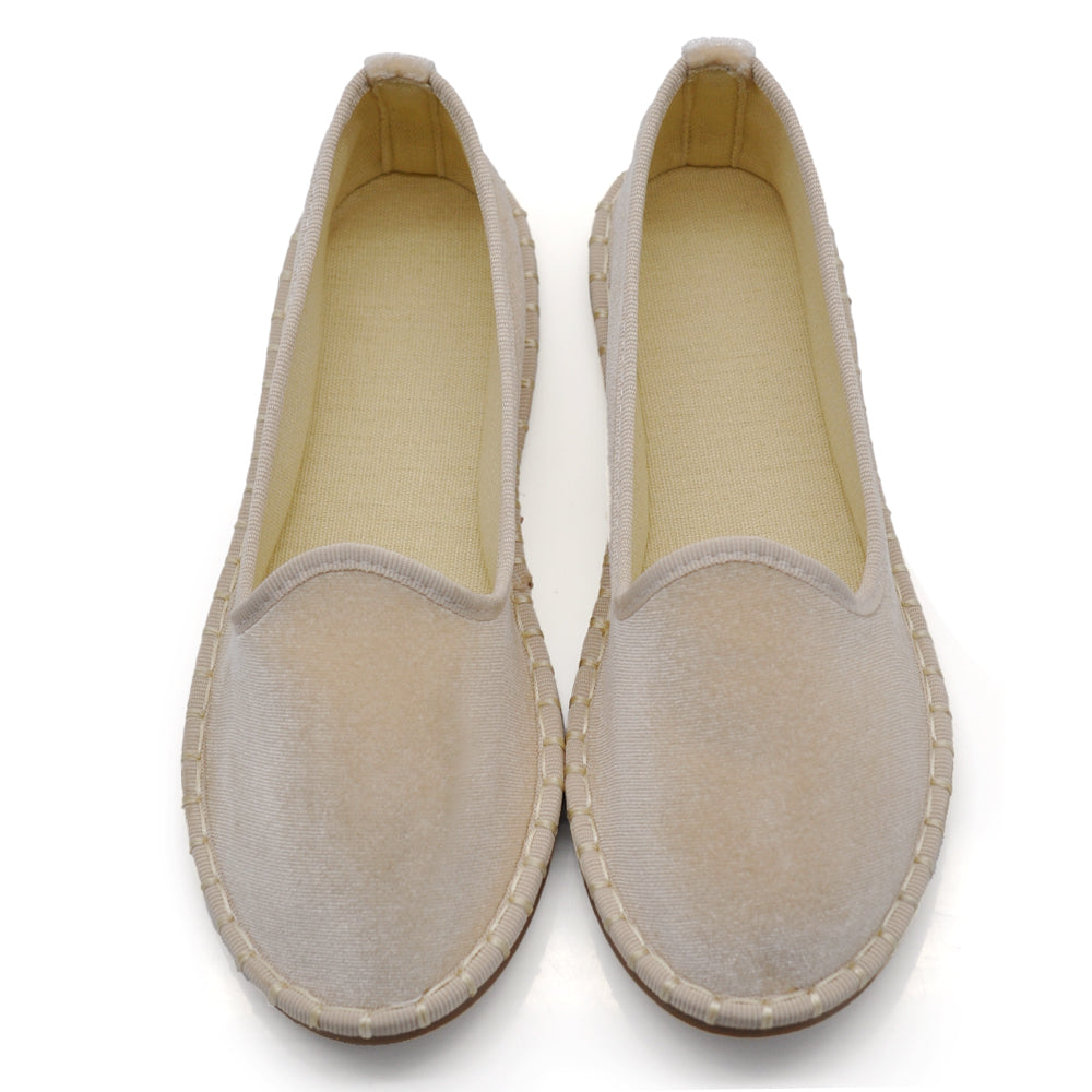 Scarpe Friulane Veneziane Donna in Velluto – Mocassini Eleganti Artigianali