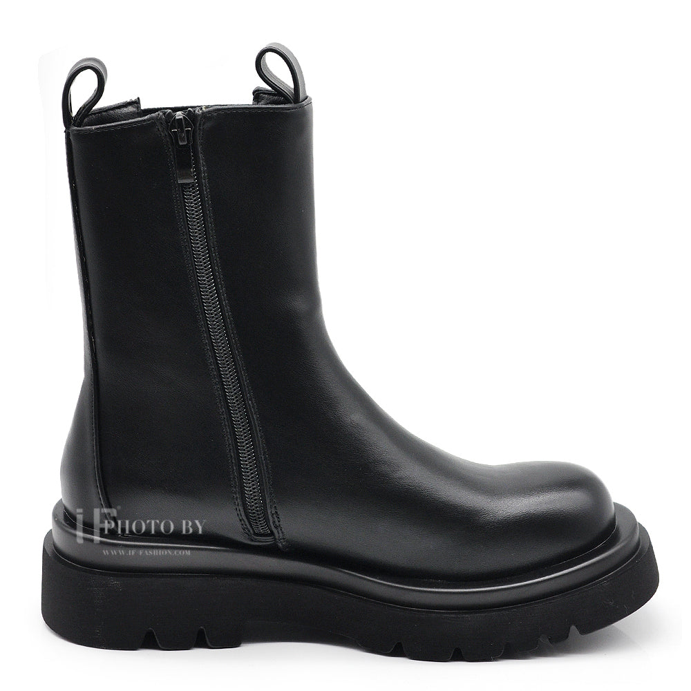 IF FASHION Stivali Stivaletti Anfibi Suola Colorata Combat LY86-2