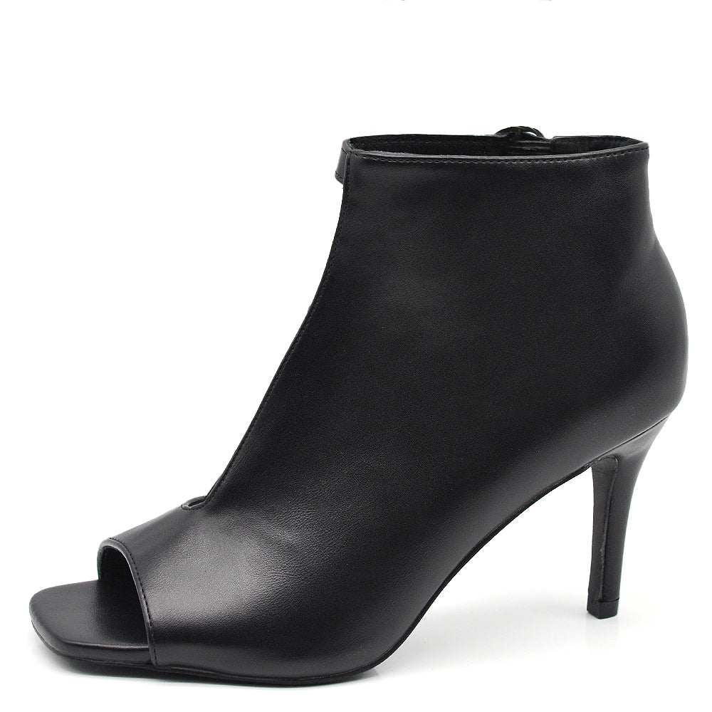 Scarpe Tronchetti Sandali Da Donna Con Tacco A Spillo Cerimonia Spuntati
