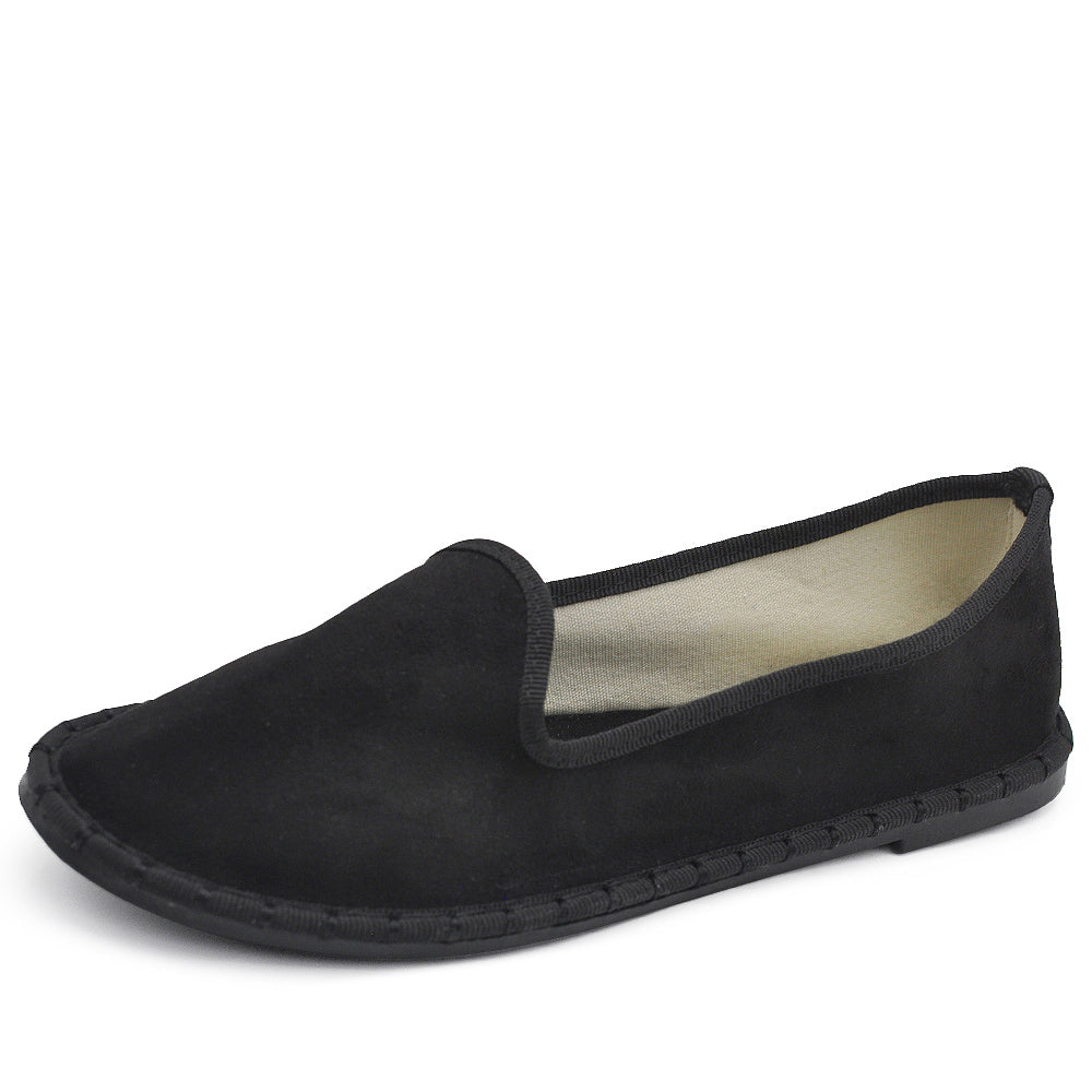 Ballerine Friulane Scarpe Veneziane Da Donna In Velluto Sintetico 608 M526