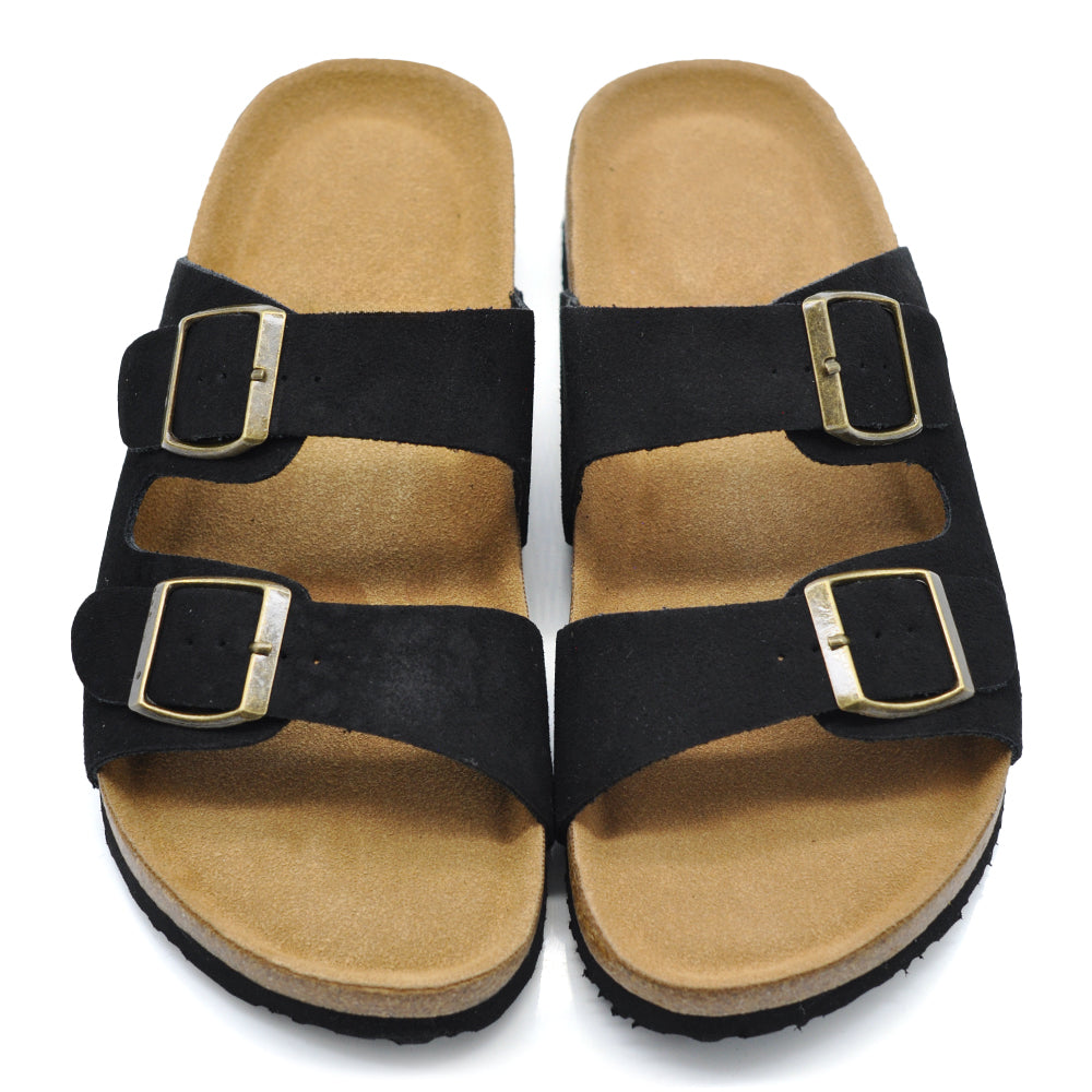 Ciabatte donna con doppia fibbia regolabile – sandali comfort ergonomici estivi KMS5