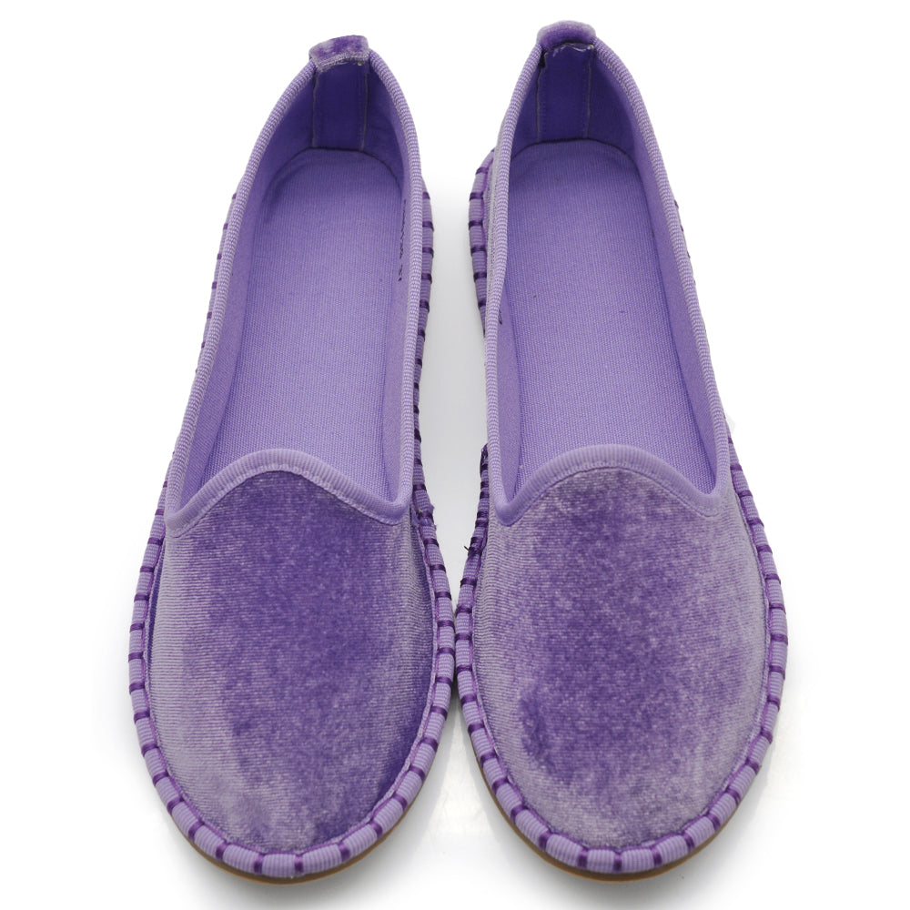 Scarpe Friulane Veneziane Donna in Velluto – Mocassini Eleganti Artigianali