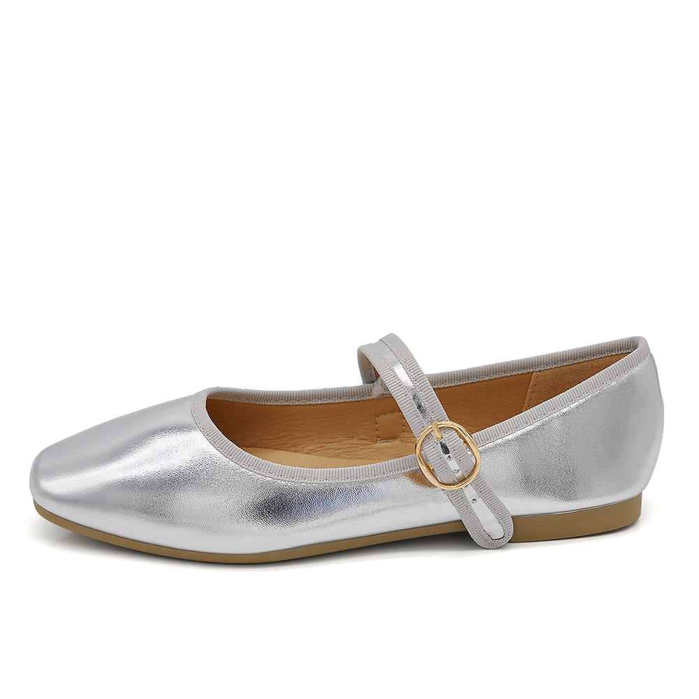 Ballerine Friulane Scarpe Veneziane con Cinturino Da Donna In Suede sintetico / Pelle sintetica 2023-2